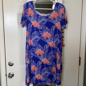 Fighting eel blue ginger dress